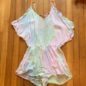 Pastel Tie Dye Romper